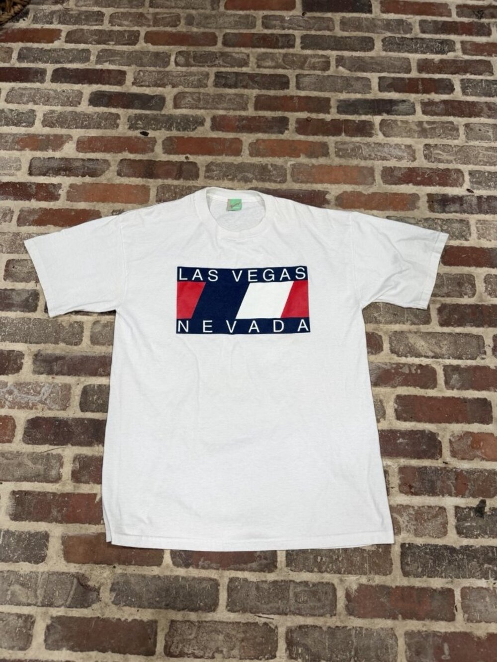 Flamingo Hilton Las Vegas Nevada T Shirt White Made In USA